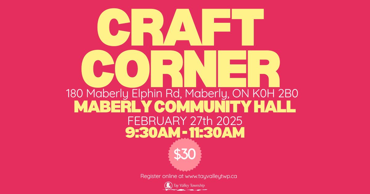 Craft Corner Feb 2025