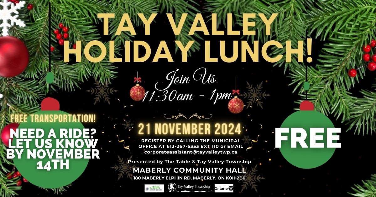 Holiday Lunch Poster