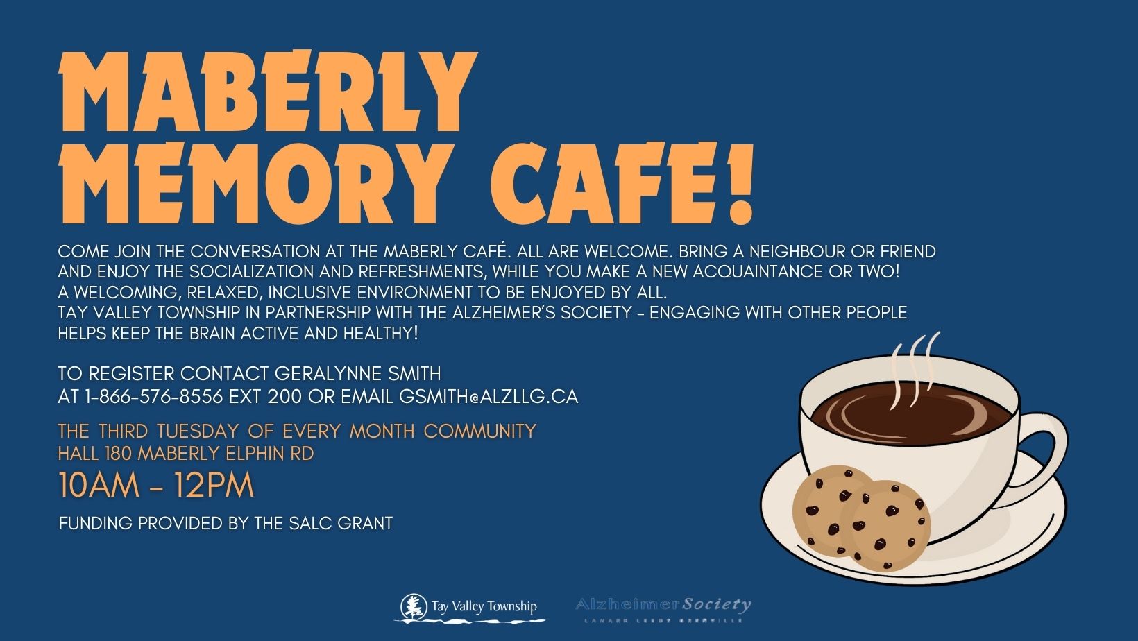 Maberly Memory Cafe Poster New