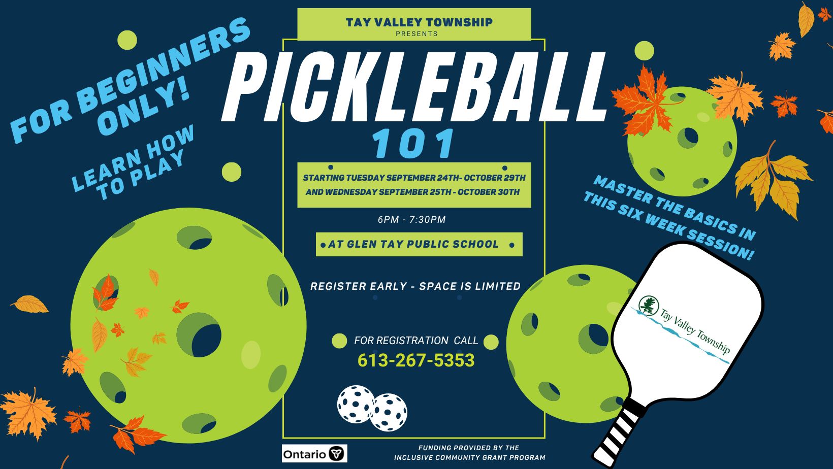 Pickleball 101 Poster