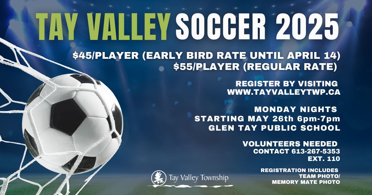 Tay Valley Soccer FB Poster