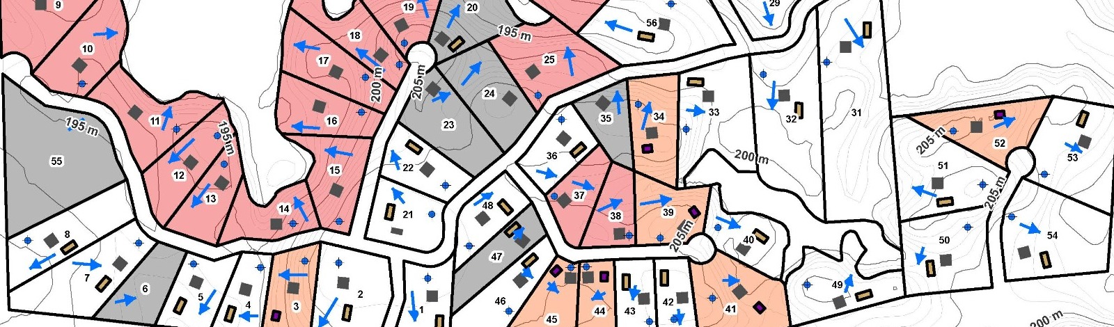 Lot Layout Map