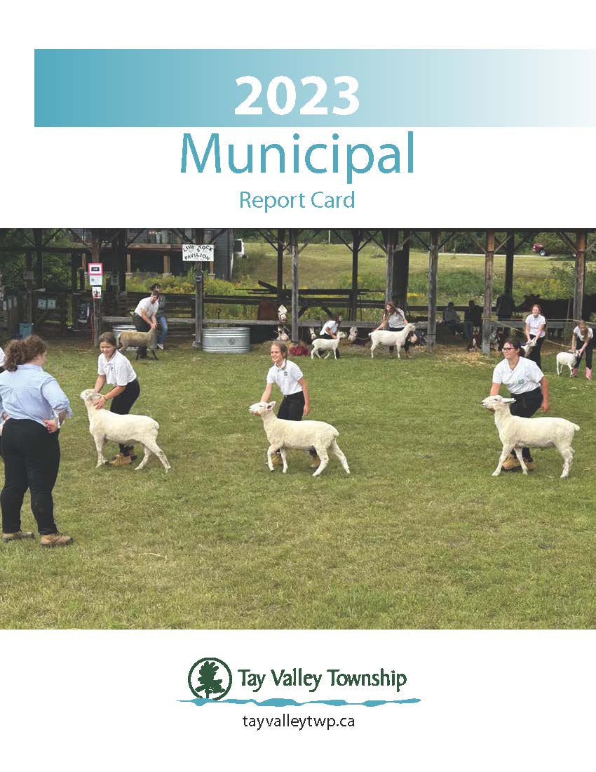 2023 Municipal Report Card cover page