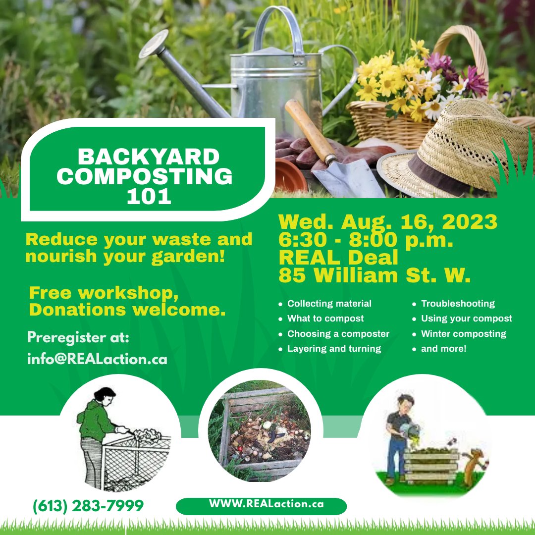 Compost Workshop poster